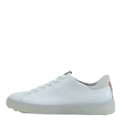 ECCO Golf Tray Laced White