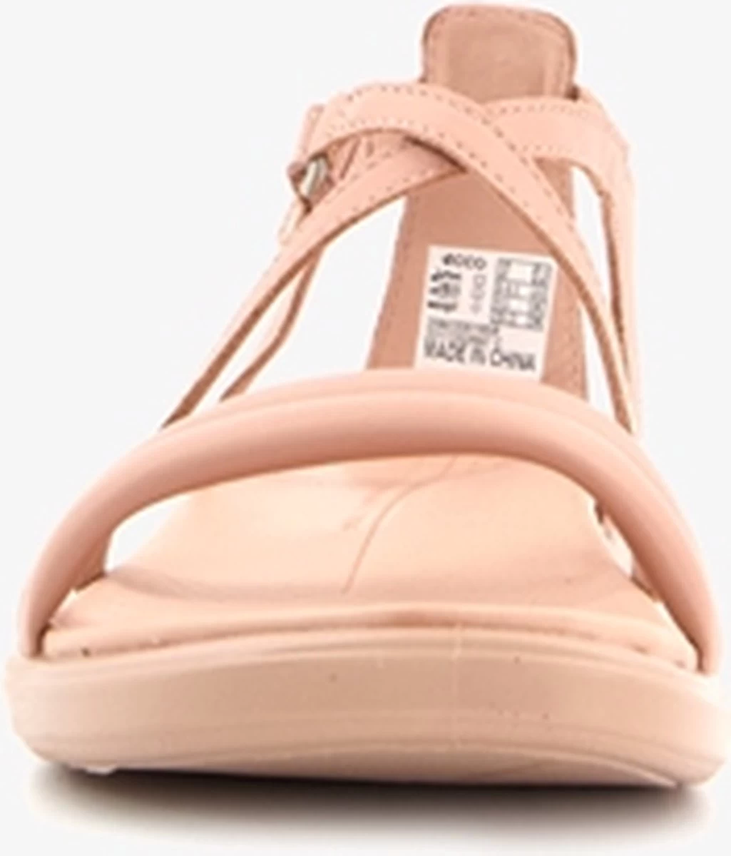 ECCO Simpil Leren Dames Sandalen - Beige - Maat 38 4 ECCO Simpil Leren Dames Sandalen - Beige - Maat 38 - Afbeelding 4