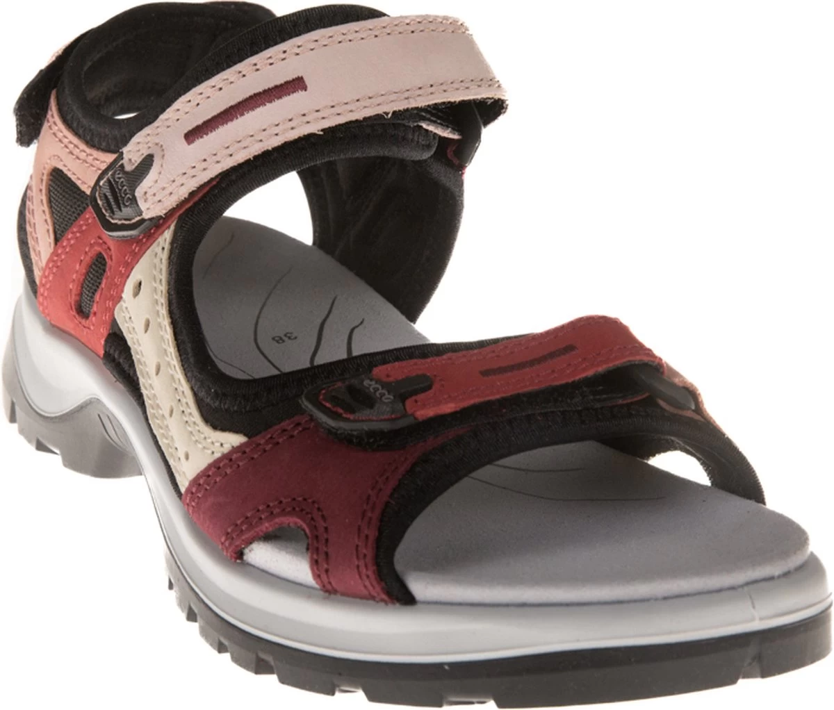 Ecco 822083 60406 Rood-roze Klit Sandaal Maat 40 7 Ecco 822083 60406 Rood-roze Klit Sandaal Maat 40 - Afbeelding 7