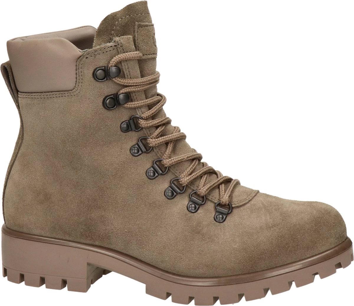 Ecco Modtray Dames Veterboot - Taupe - Maat 38 2 Ecco Modtray Dames Veterboot - Taupe - Maat 38 - Afbeelding 2