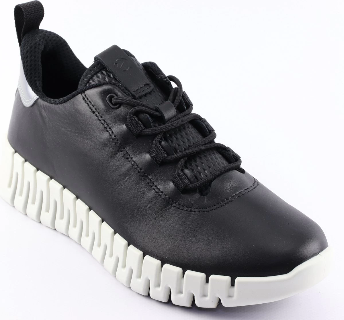 Ecco Gruuv W Zwart Sneakers Zwart Leer - Dames - Maat 38 5 Ecco Gruuv W Zwart Sneakers Zwart Leer - Dames - Maat 38 - Afbeelding 5