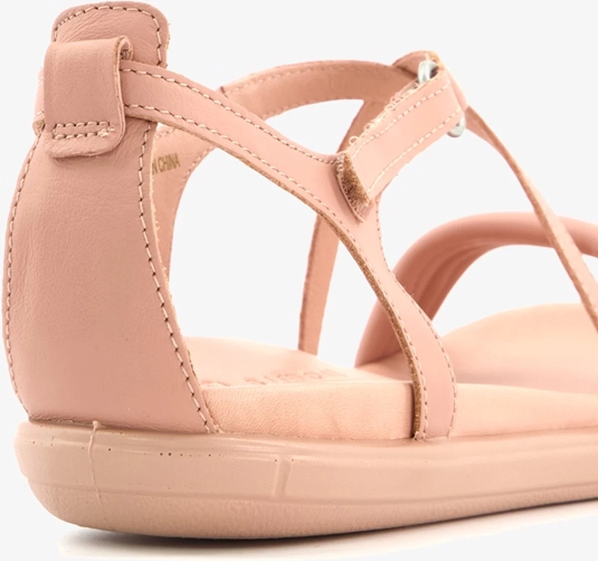 ECCO Simpil Leren Dames Sandalen - Beige - Maat 38 2 ECCO Simpil Leren Dames Sandalen - Beige - Maat 38 - Afbeelding 2