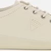 Ecco Soft 2.0 Sneakers Beige Leer - Dames - Maat 39