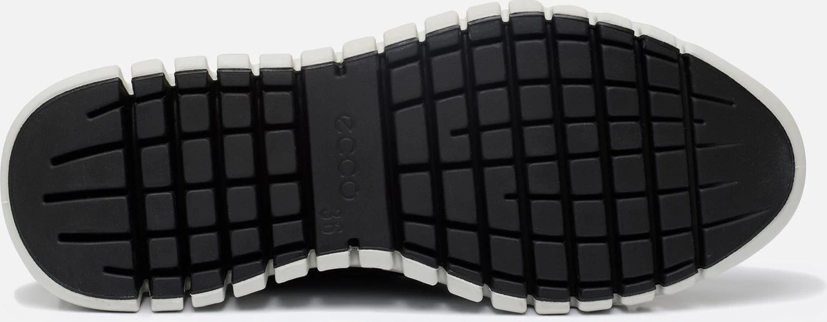 Ecco Gruuv W Zwart Sneakers Zwart Leer - Dames - Maat 38 4 Ecco Gruuv W Zwart Sneakers Zwart Leer - Dames - Maat 38 - Afbeelding 4