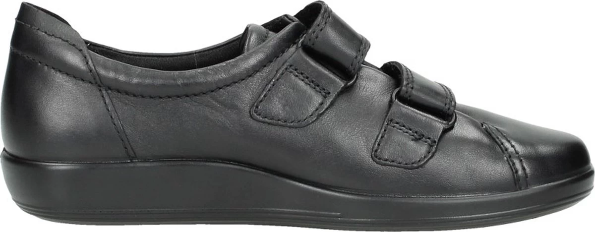 ECCO Soft 2.0 Dames Klittenbandschoen - Zwart - Maat 37 12 ECCO Soft 2.0 Dames Klittenbandschoen - Zwart - Maat 37 - Afbeelding 12
