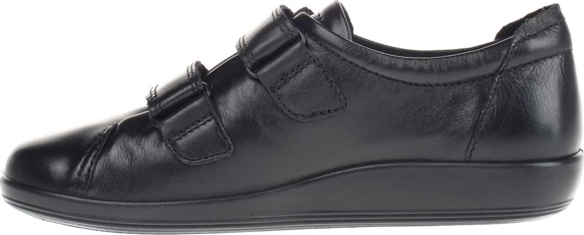 ECCO Soft 2.0 Dames Klittenbandschoen - Zwart - Maat 37 3 ECCO Soft 2.0 Dames Klittenbandschoen - Zwart - Maat 37 - Afbeelding 3