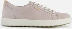 Ecco Soft 7 W Sneakers Roze Nubuck - Dames - Maat 39