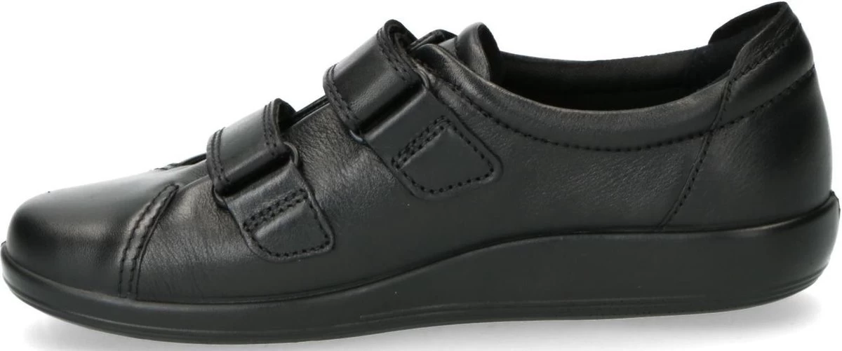 ECCO Soft 2.0 Dames Klittenbandschoen - Zwart - Maat 39 11 ECCO Soft 2.0 Dames Klittenbandschoen - Zwart - Maat 39 - Afbeelding 11