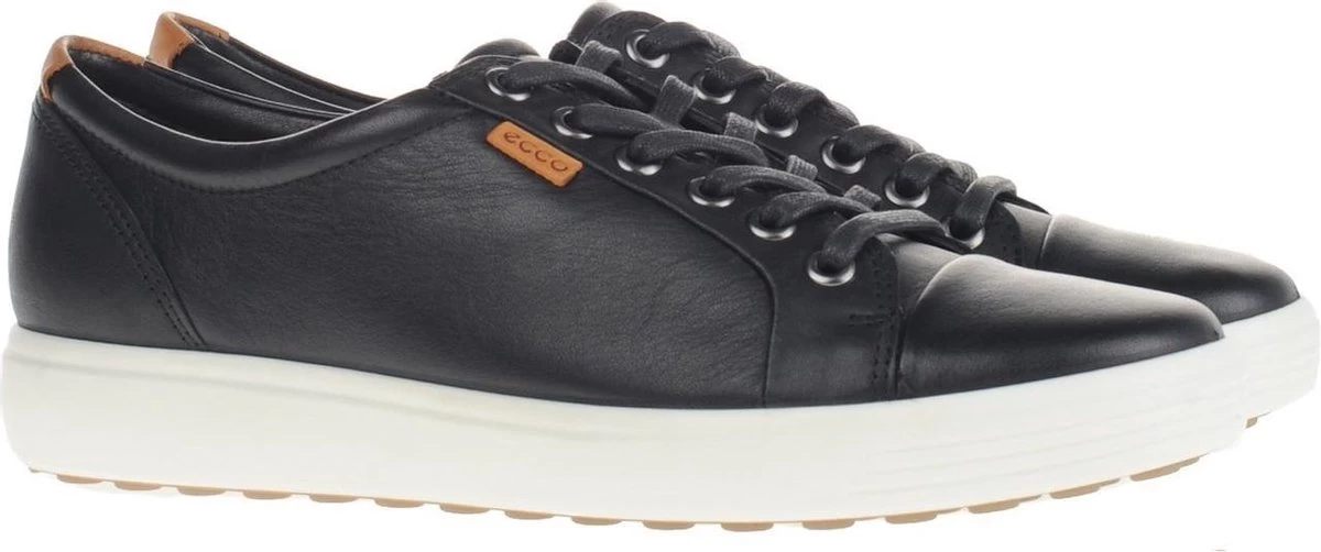 Ecco Soft 7 W Sneakers Zwart Leer - Dames - Maat 42 17 Ecco Soft 7 W Sneakers Zwart Leer - Dames - Maat 42 - Afbeelding 17