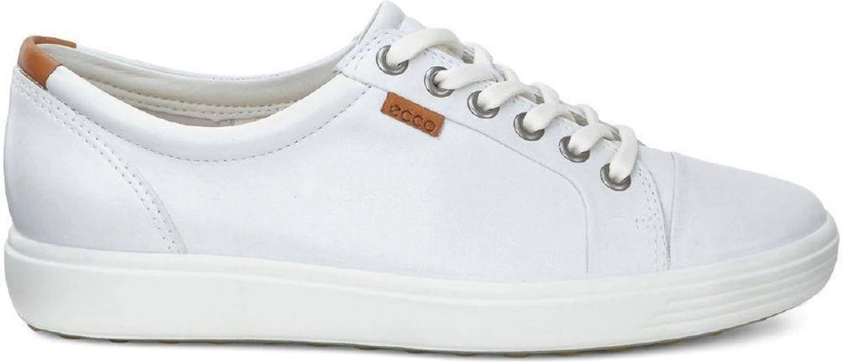 ECCO Soft 7 Dames Sneaker - Wit - Maat 42 1 ECCO Soft 7 Dames Sneaker - Wit - Maat 42