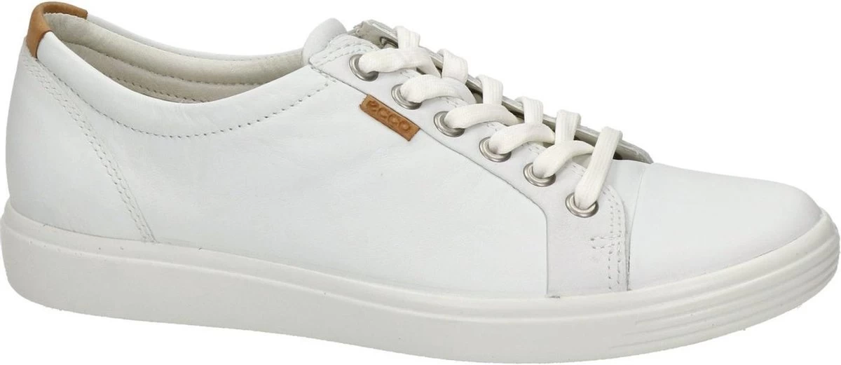 ECCO Soft 7 Dames Sneaker - Wit - Maat 42 12 ECCO Soft 7 Dames Sneaker - Wit - Maat 42 - Afbeelding 12