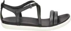Ecco Simpil Leren Dames Sandalen - Zwart - Maat 40