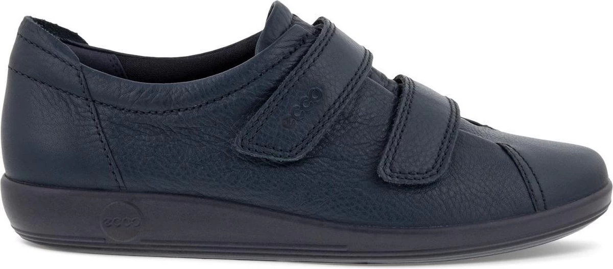 Ecco Soft 2.0 Sneakers Blauw Leer - Dames - Maat 39 1 Ecco Soft 2.0 Sneakers Blauw Leer - Dames - Maat 39