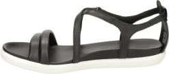 Ecco Simpil Leren Dames Sandalen - Zwart - Maat 40 -ECCO Schoenenhemel 1200x529