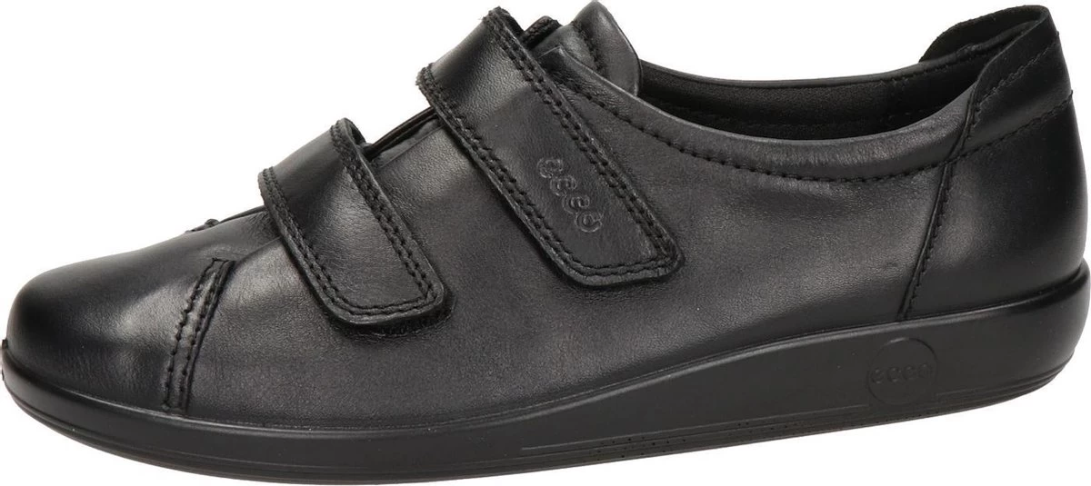 ECCO Soft 2.0 Dames Klittenbandschoen - Zwart - Maat 40 16 ECCO Soft 2.0 Dames Klittenbandschoen - Zwart - Maat 40 - Afbeelding 16
