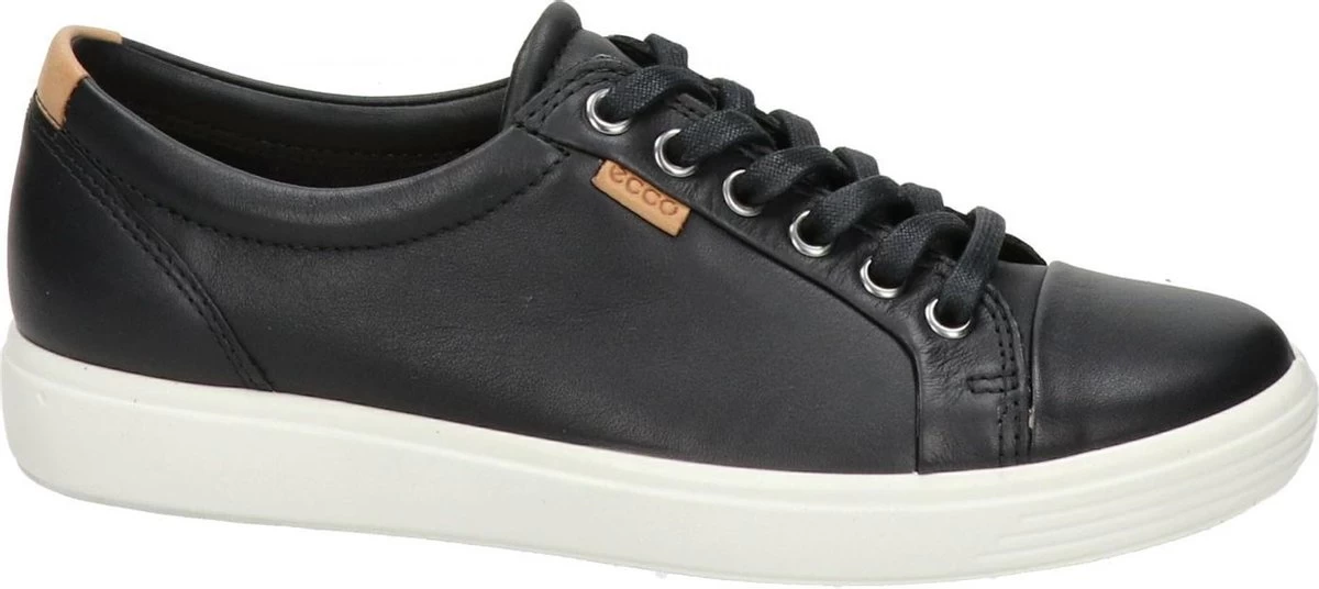 Ecco Soft 7 W Sneakers Zwart Leer - Dames - Maat 42 5 Ecco Soft 7 W Sneakers Zwart Leer - Dames - Maat 42 - Afbeelding 5
