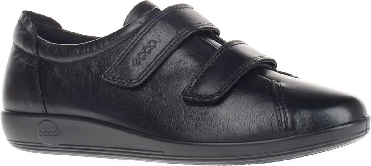 ECCO Soft 2.0 Dames Klittenbandschoen - Zwart - Maat 40 9 ECCO Soft 2.0 Dames Klittenbandschoen - Zwart - Maat 40 - Afbeelding 9