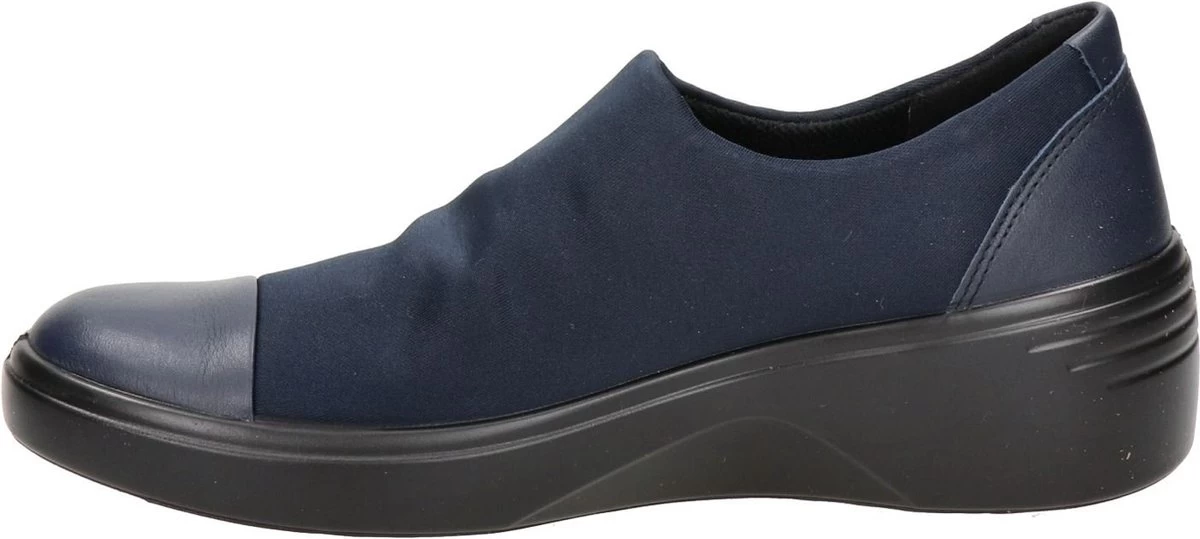 Ecco Soft 7 Wedge Instappers Blauw - Maat 39 6 Ecco Soft 7 Wedge Instappers Blauw - Maat 39 - Afbeelding 6