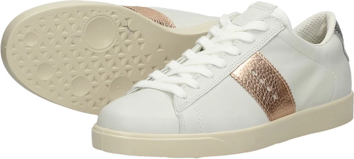 Ecco Street Lite Veterschoenen Laag - Wit - Maat 40 2 Ecco Street Lite Veterschoenen Laag - Wit - Maat 40 - Afbeelding 2