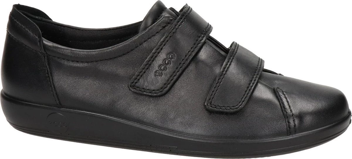 ECCO Soft 2.0 Dames Klittenbandschoen - Zwart - Maat 39 7 ECCO Soft 2.0 Dames Klittenbandschoen - Zwart - Maat 39 - Afbeelding 7