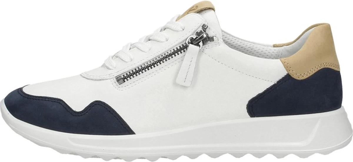 Ecco Flexure Runner Sneakers Wit Leer - Dames - Maat 39 9 Ecco Flexure Runner Sneakers Wit Leer - Dames - Maat 39 - Afbeelding 9