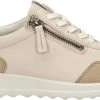 Ecco Flexure Runner Dames Sneaker - Beige Multi - Maat 40