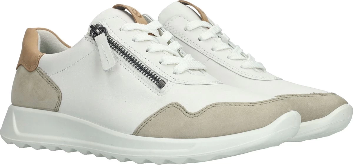 Ecco Flexure Runner W Sneakes Wit Leer - Dames - Maat 38 3 Ecco Flexure Runner W Sneakes Wit Leer - Dames - Maat 38 - Afbeelding 3