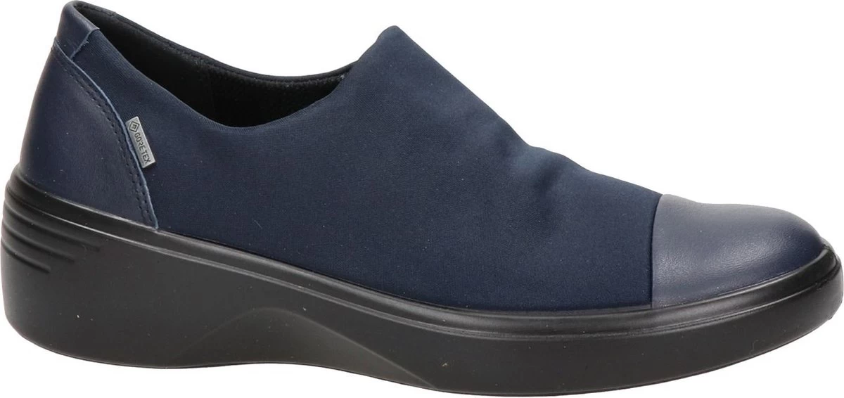 Ecco Soft 7 Wedge Instappers Blauw - Maat 39 2 Ecco Soft 7 Wedge Instappers Blauw - Maat 39 - Afbeelding 2