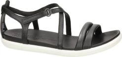 Ecco Simpil Leren Dames Sandalen - Zwart - Maat 40 -ECCO Schoenenhemel 1200x569