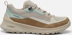Ecco ULT-TRN Waterproof Sneakers Beige Nubuck - Dames - Maat 38