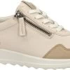 Ecco Flexure Runner Dames Sneaker - Beige Multi - Maat 36