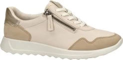 Ecco Flexure Runner Dames Sneaker - Beige Multi - Maat 36