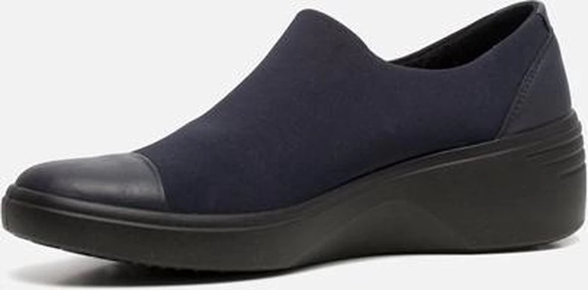 Ecco Soft 7 Wedge Instappers Blauw - Maat 39 3 Ecco Soft 7 Wedge Instappers Blauw - Maat 39 - Afbeelding 3