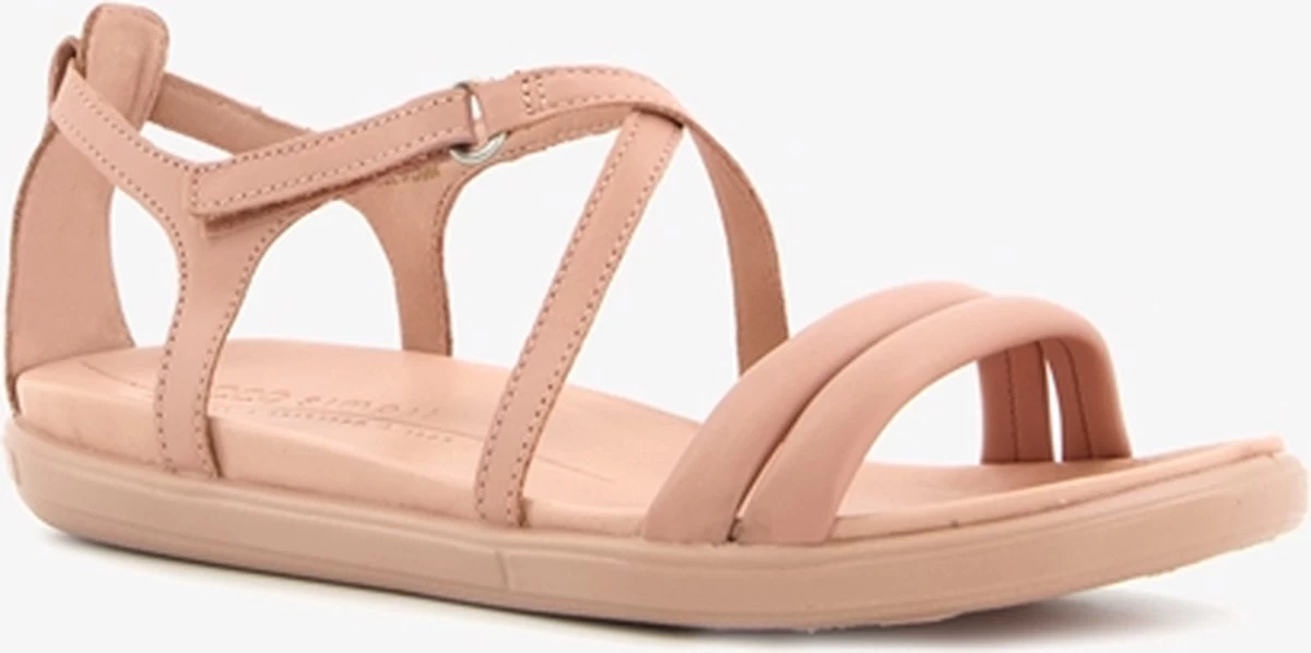ECCO Simpil Leren Dames Sandalen - Beige - Maat 38 11 ECCO Simpil Leren Dames Sandalen - Beige - Maat 38 - Afbeelding 11