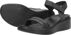 Ecco Flowt Wedge Sandalen Met Sleehak Zwart - Maat 40 -ECCO Schoenenhemel 1200x601