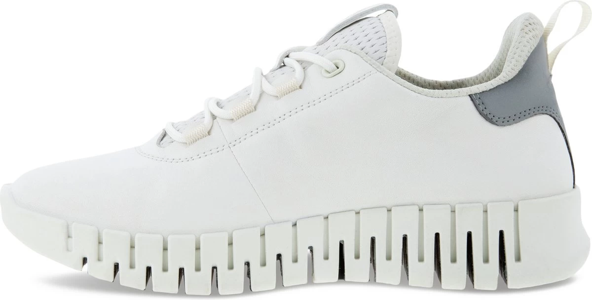 Ecco Gruuv W Sneakers Wit Imitatieleer - Dames - Maat 38 16 Ecco Gruuv W Sneakers Wit Imitatieleer - Dames - Maat 38 - Afbeelding 16