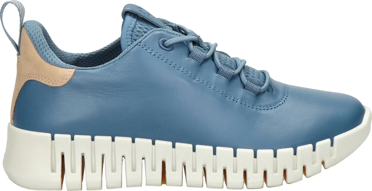 Ecco Gruuv Dames Sneaker - Blauw - Maat 39 1 Ecco Gruuv Dames Sneaker - Blauw - Maat 39