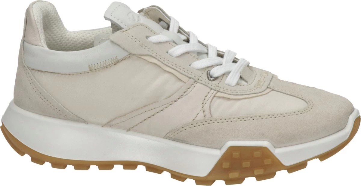 Ecco Retro Dames Lage Sneaker - Ecru - Maat 39 5 Ecco Retro Dames Lage Sneaker - Ecru - Maat 39 - Afbeelding 5