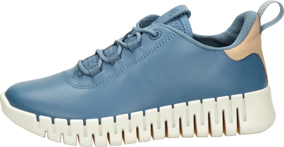 Ecco Gruuv Dames Sneaker - Blauw - Maat 37 2 Ecco Gruuv Dames Sneaker - Blauw - Maat 37 - Afbeelding 2