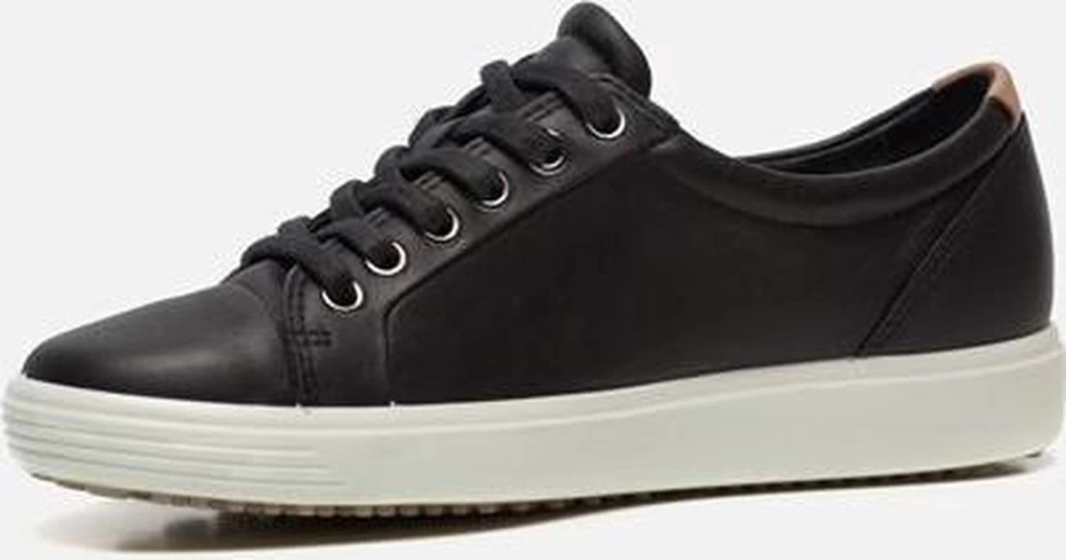 Ecco Soft 7 W Sneakers Zwart Leer - Dames - Maat 42 9 Ecco Soft 7 W Sneakers Zwart Leer - Dames - Maat 42 - Afbeelding 9