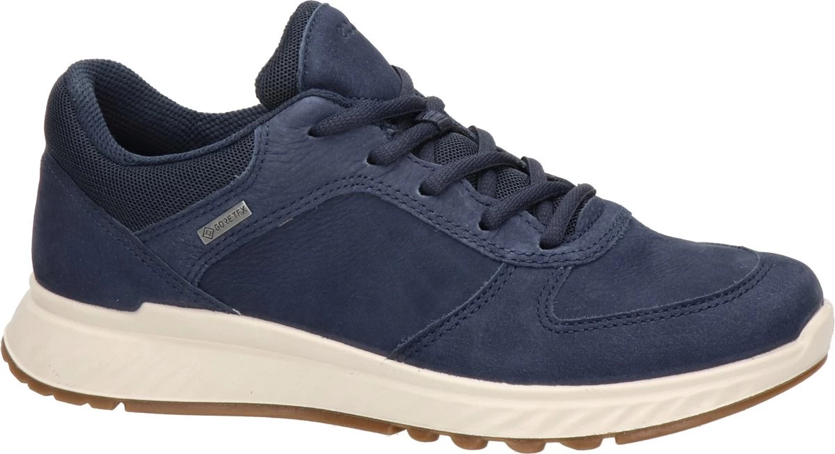 Ecco Exostride W Sneakers Blauw Leer - Dames - Maat 38 3 Ecco Exostride W Sneakers Blauw Leer - Dames - Maat 38 - Afbeelding 3