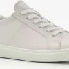 ECCO Soft Classic Leren Dames Veterschoenen Wit - Maat 39 - Uitneembare Zool