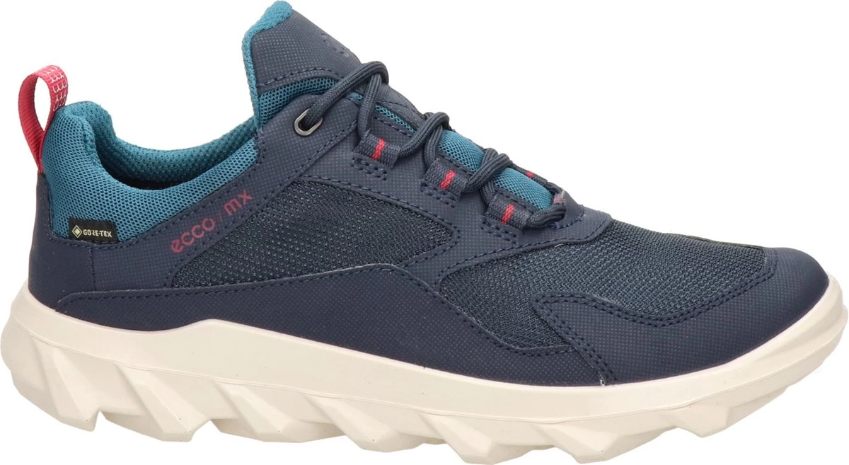 Ecco MX Low GTX Sneakers Blauw Synthetisch - Dames - Maat 39 3 Ecco MX Low GTX Sneakers Blauw Synthetisch - Dames - Maat 39 - Afbeelding 3