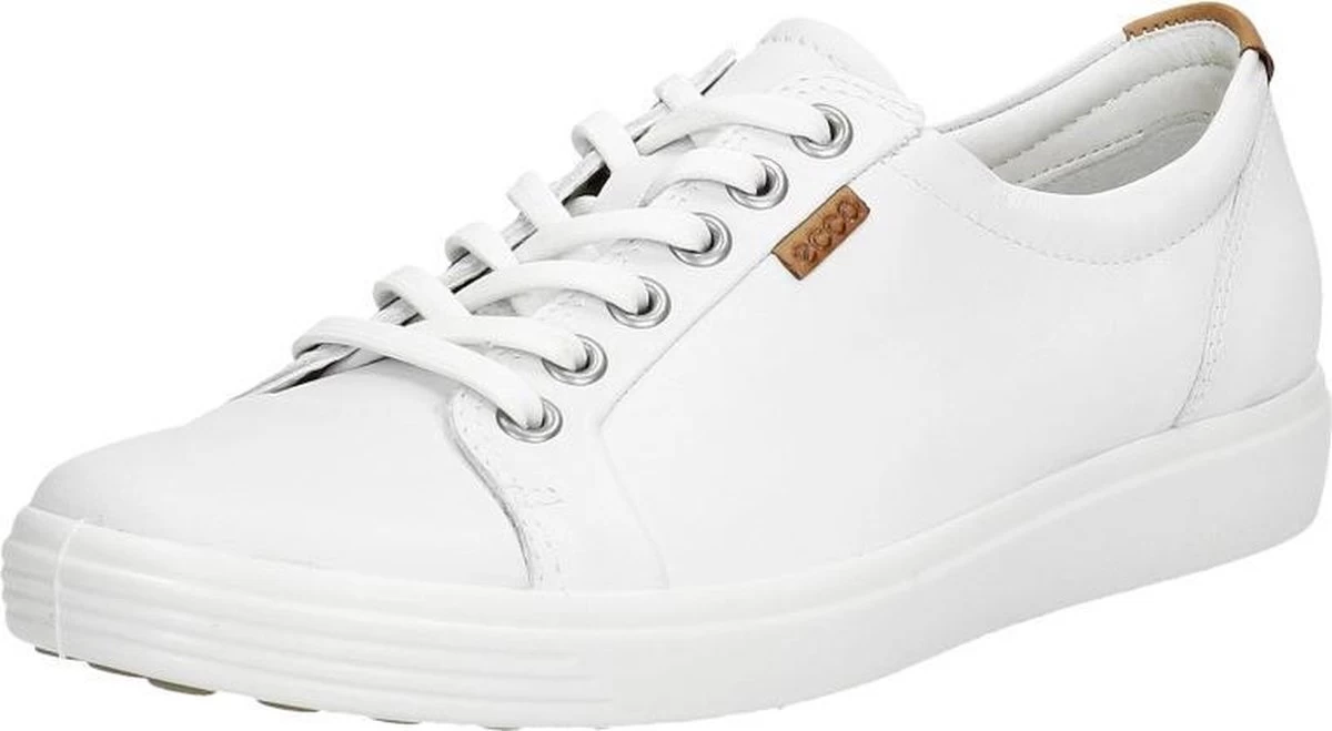 ECCO Soft 7 Dames Sneaker - Wit - Maat 42 14 ECCO Soft 7 Dames Sneaker - Wit - Maat 42 - Afbeelding 14