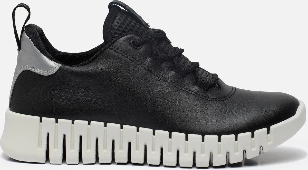 Ecco Gruuv W Zwart Sneakers Zwart Leer - Dames - Maat 40 1 Ecco Gruuv W Zwart Sneakers Zwart Leer - Dames - Maat 40