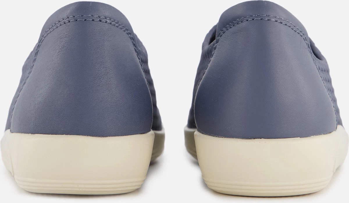 Ecco Soft 2.0 Instapper Blauw Textiel - Dames - Maat 38 2 Ecco Soft 2.0 Instapper Blauw Textiel - Dames - Maat 38 - Afbeelding 2