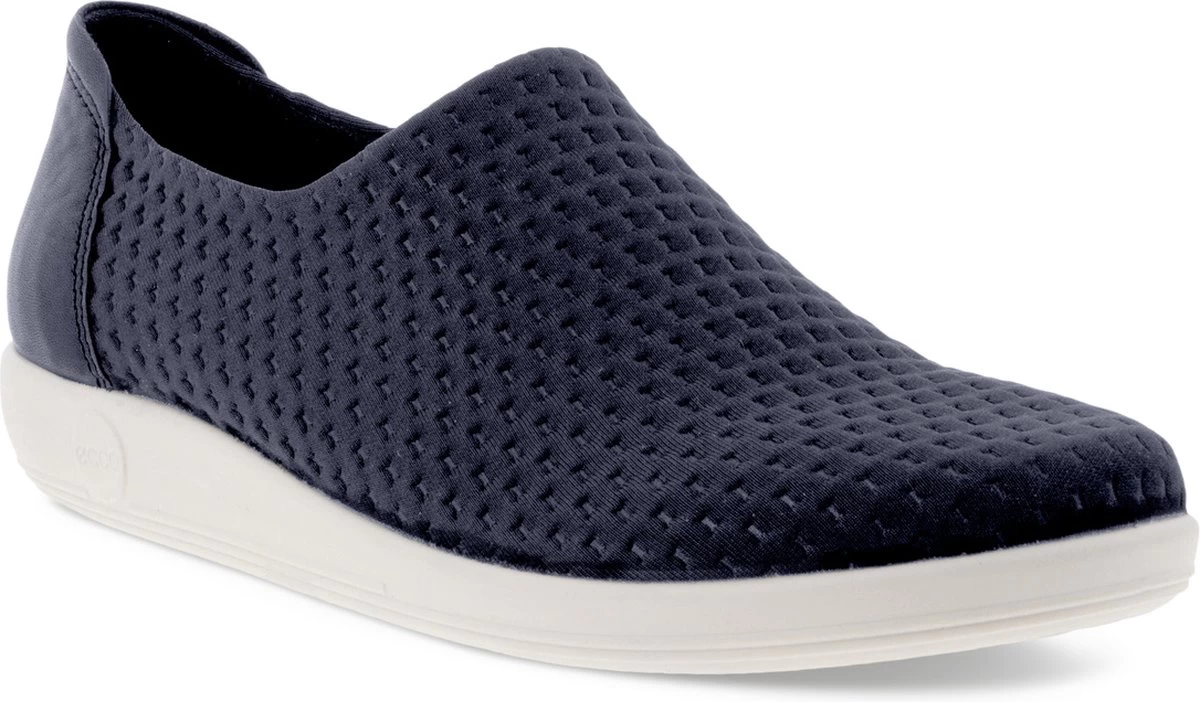 Ecco Soft 2.0 Instapper Blauw Textiel - Dames - Maat 38 5 Ecco Soft 2.0 Instapper Blauw Textiel - Dames - Maat 38 - Afbeelding 5