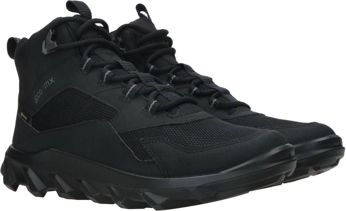 Ecco MX W Veterschoenen Zwart Textiel - Dames - Maat 38 6 Ecco MX W Veterschoenen Zwart Textiel - Dames - Maat 38 - Afbeelding 6