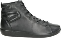 ECCO SOFT 2.0 Dames Veterboot - Zwart - Maat 41
