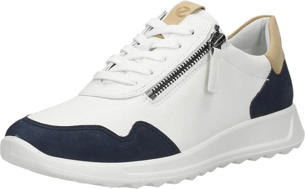 Ecco Flexure Runner Sneakers Wit Leer - Dames - Maat 40 4 Ecco Flexure Runner Sneakers Wit Leer - Dames - Maat 40 - Afbeelding 4